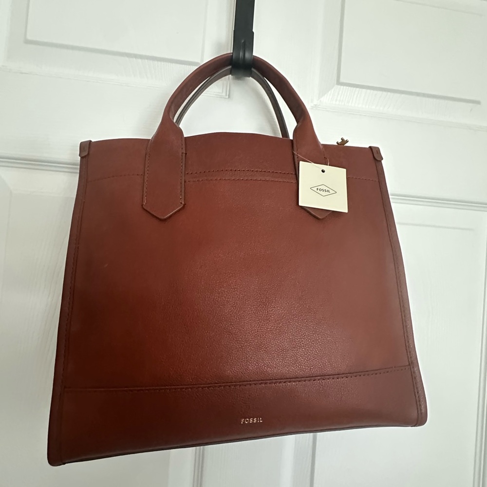 FOSSIL Kyler Large Tote Medium Brown